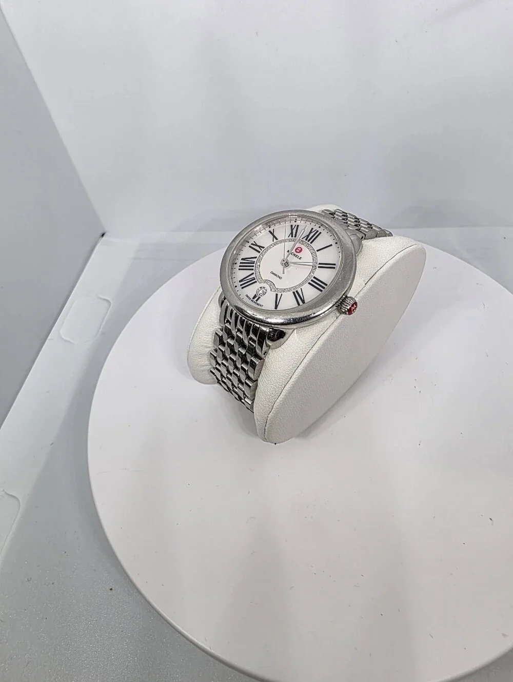 Michele Serein Diamond Collection, 29mm Watch with 46 Diamonds.